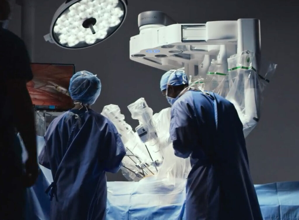 ניתוח רובוטי- ניתוחים רובוטיים עם רובוט דה וינצ'י Da Vinci surgery