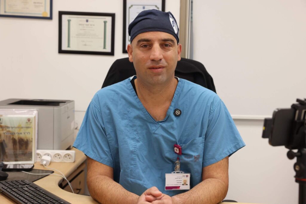 ד"ר אורי הברפלד, סגן מנהל מחלקת חזה, בי"ח רמב"ם